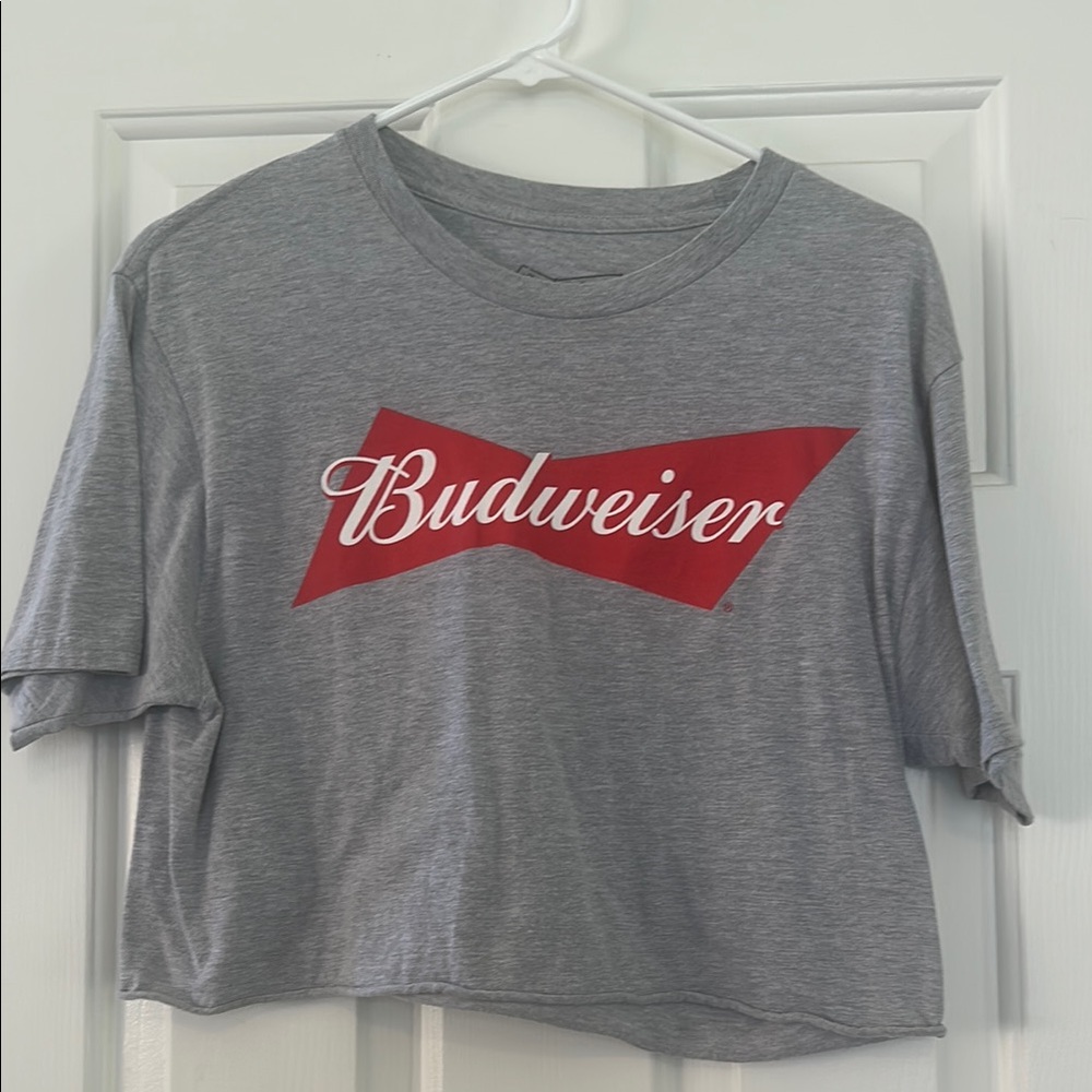 Budweiser Red and Gray T-Shirt